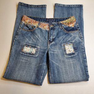 Baccini Embellished Jeans size 8